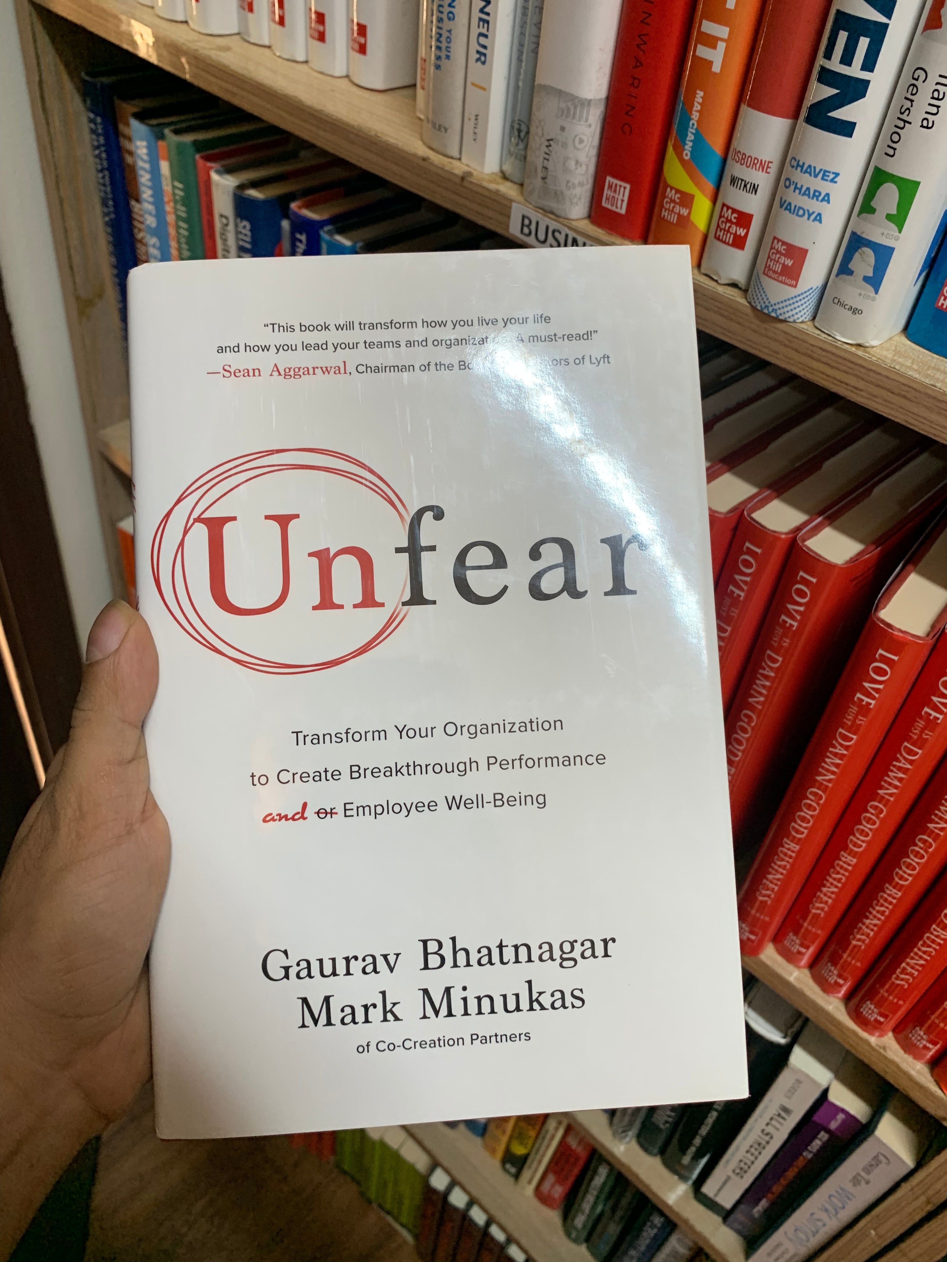 Unfear by Gaurav Bhatnagar and Mark Minukas