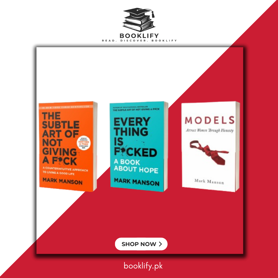 Mark Manson Books Set (3 Books) Book A Book