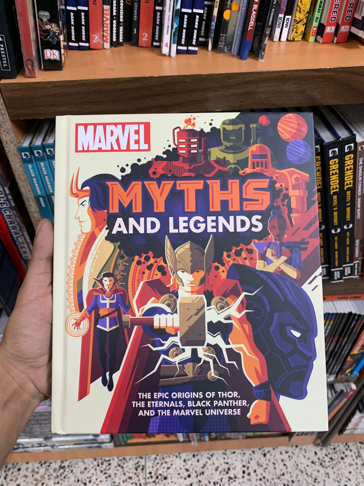 Marvel Myths and Legends: The epic origins of Thor, the Eternals, Black Panther, and the Marvel Universe (Original Edition) Booklify