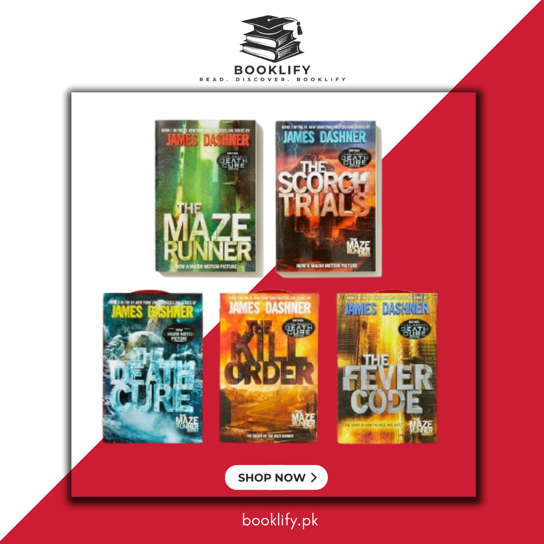 Maze Runner Book Series (5 Books Set) by James Dashner Book A Book