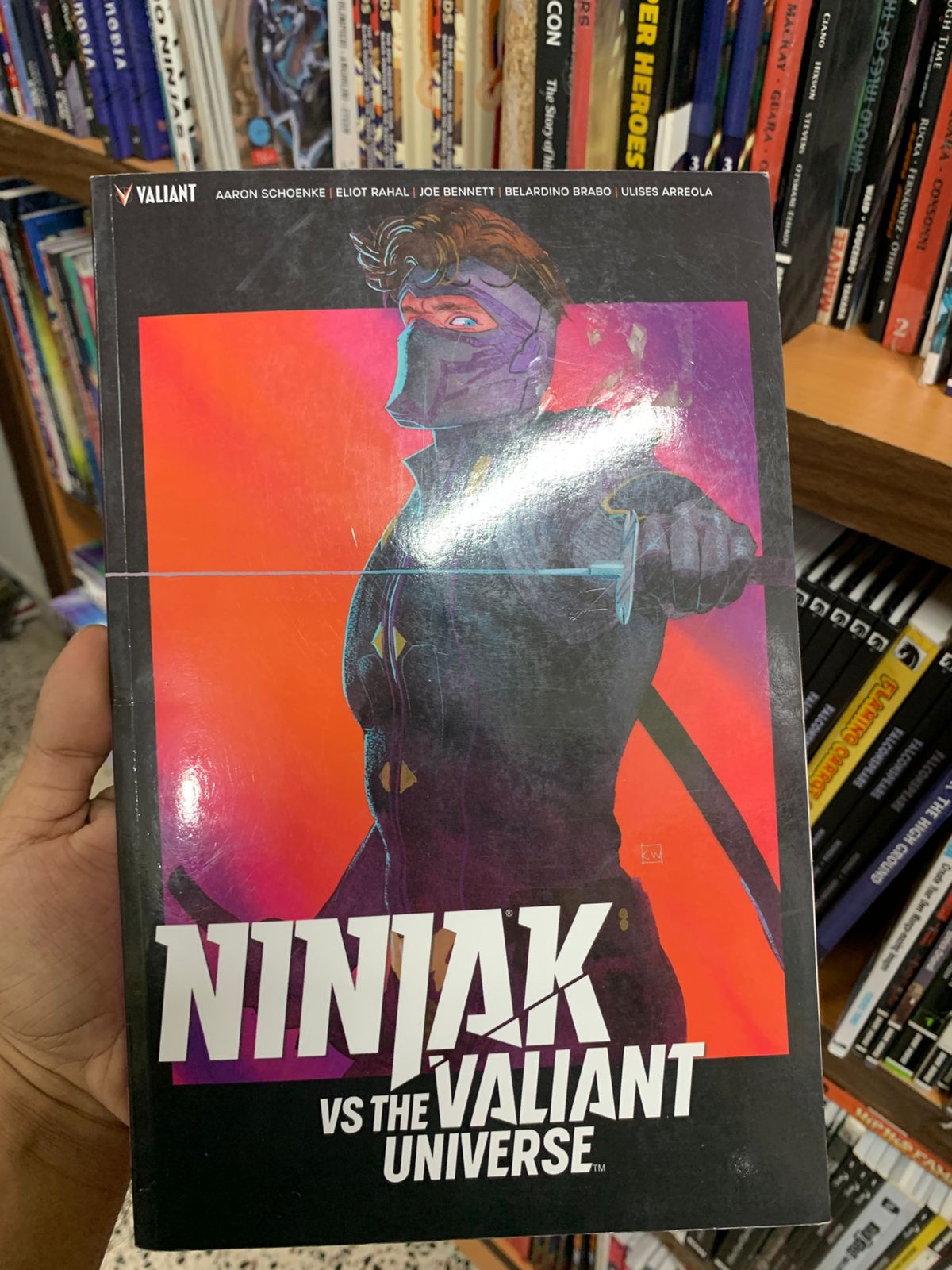 Ninjak vs. the Valiant Universe    (Original Edition) Booklify