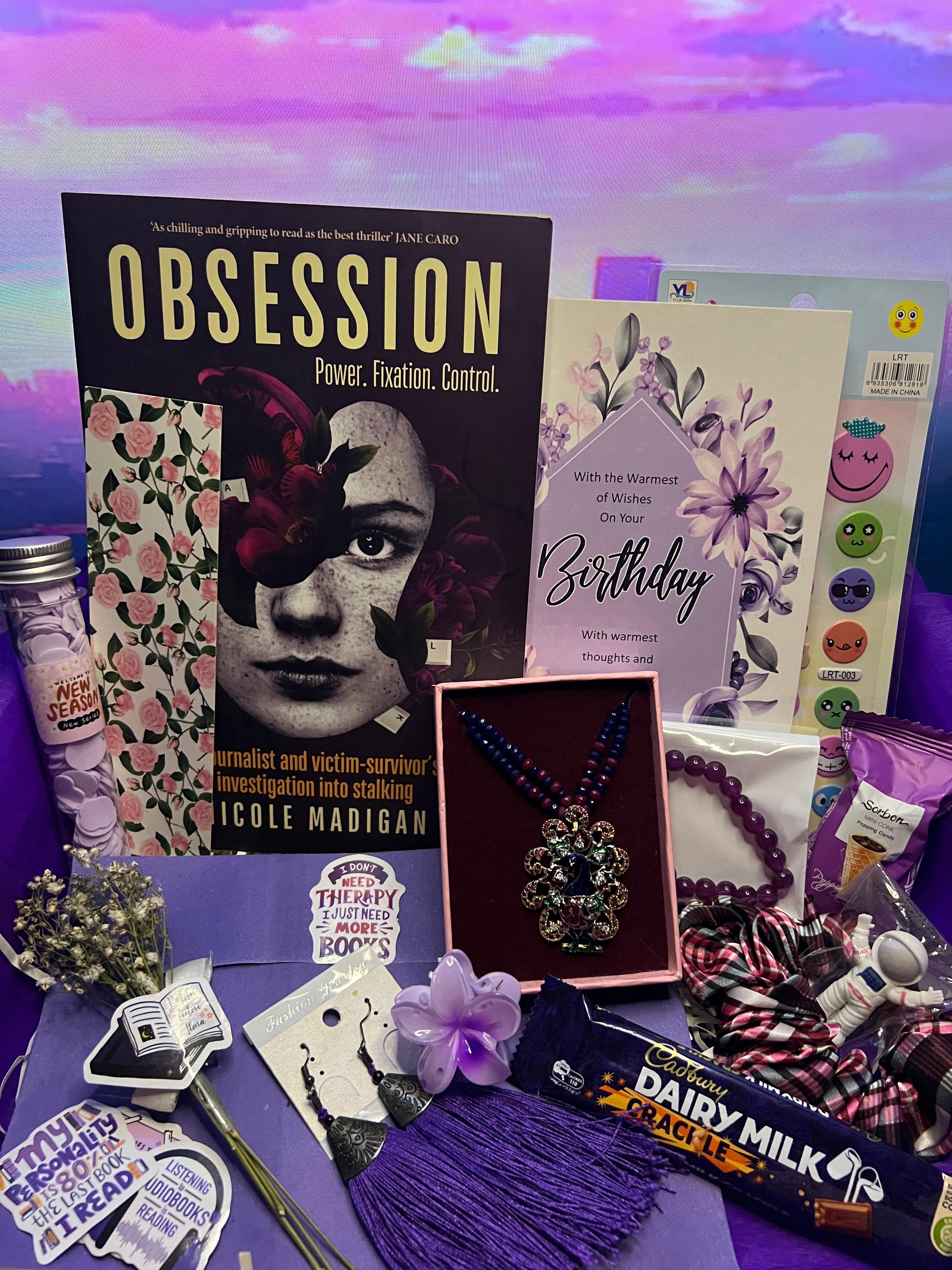Obsessed Gift Box Pack 💜 – Limited Edition Book Box Booklify