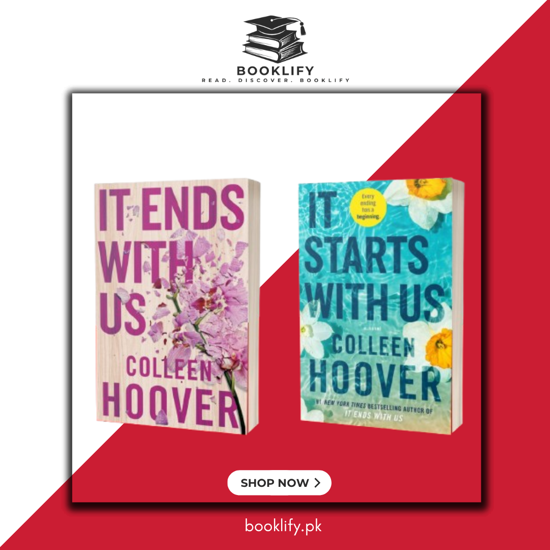 Set of It Ends with US and It Starts with Us by Colleen Hoover Book A Book