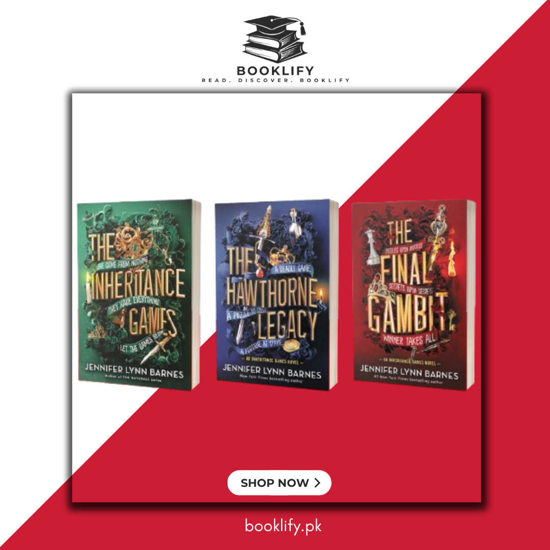 Set of The Inheritance Games, The Hawthorne Legacy and The Final Gambit by Jennifer Lynn Barnes (Trilogy) BOOK A BOOK