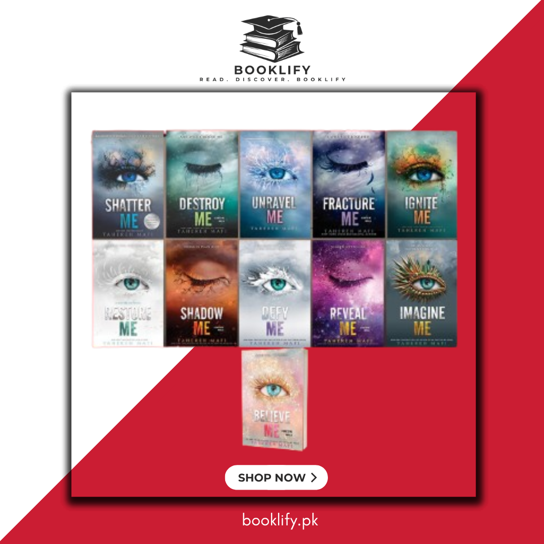 Shatter Me Complete Series by Tahereh Mafi (11 Books Set) Book A Book