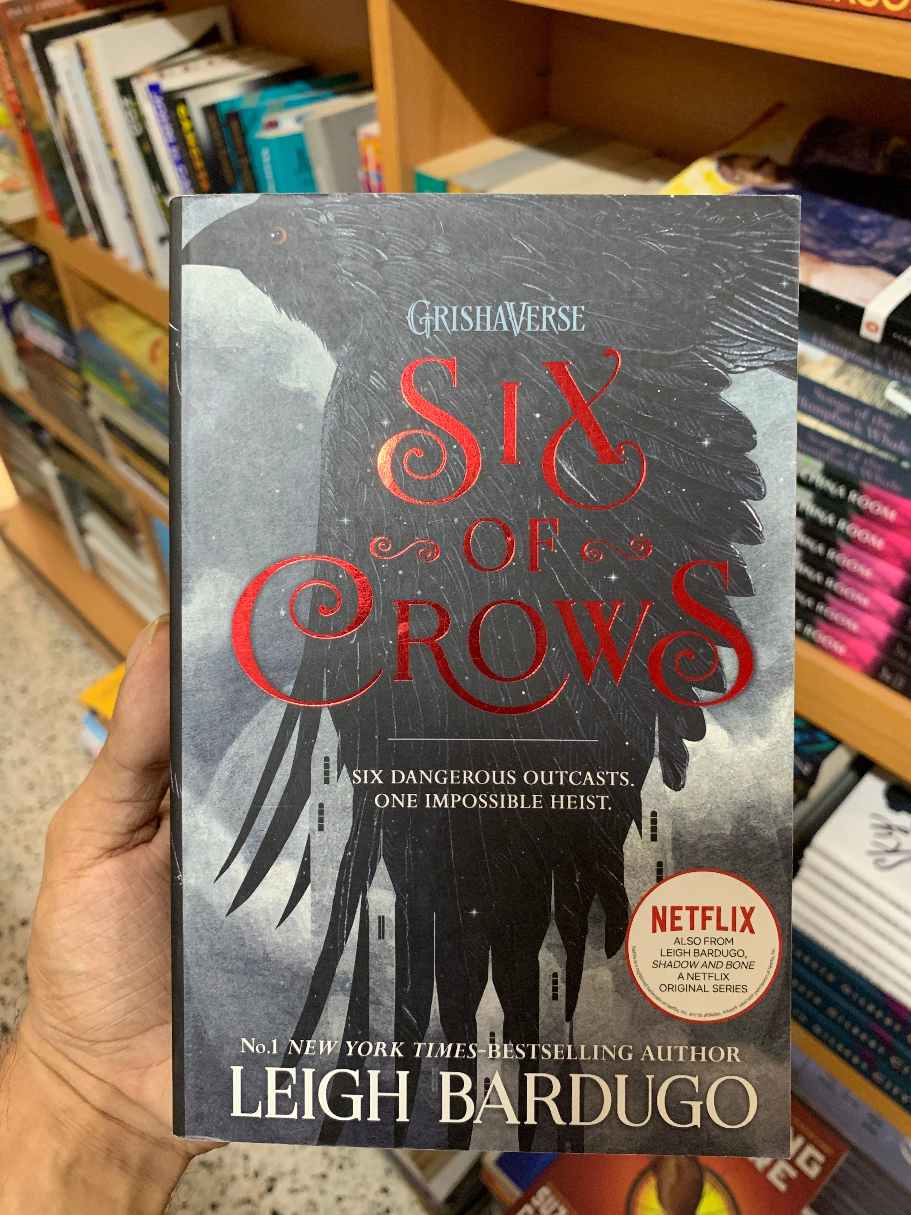Six of Crows by Leigh Bardugo (Original Imported Edition) Booklify