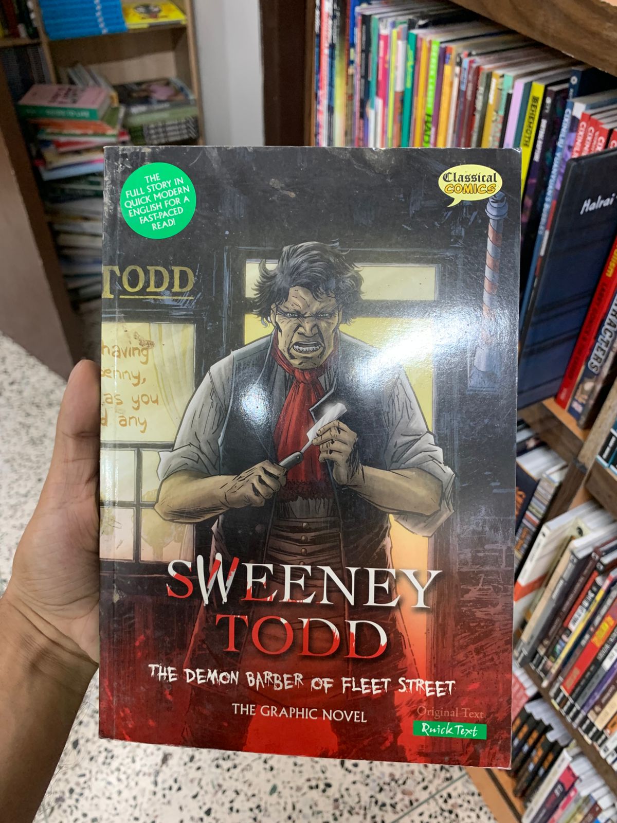 Sweeney Todd: The Demon Barber of Fleet Street, Original Text: The Graphic Novel (Original Edition) Booklify