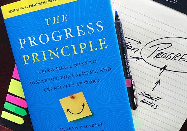 The Progress Principle by Teresa Amabile and Steven Kramer Book A Book