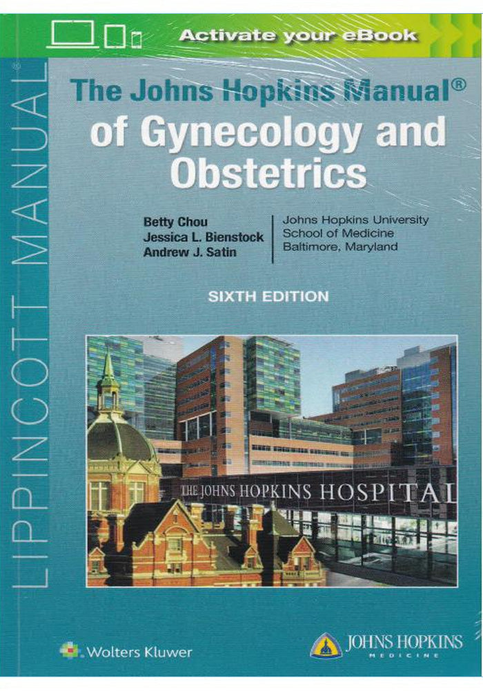 The Johns Hopkins Manual of Gynecology and Obstetrics 6th Ed Book A Book Medical