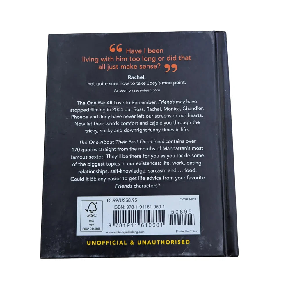 The One About Their Best One-Liners: The Little Guide To FRIENDS