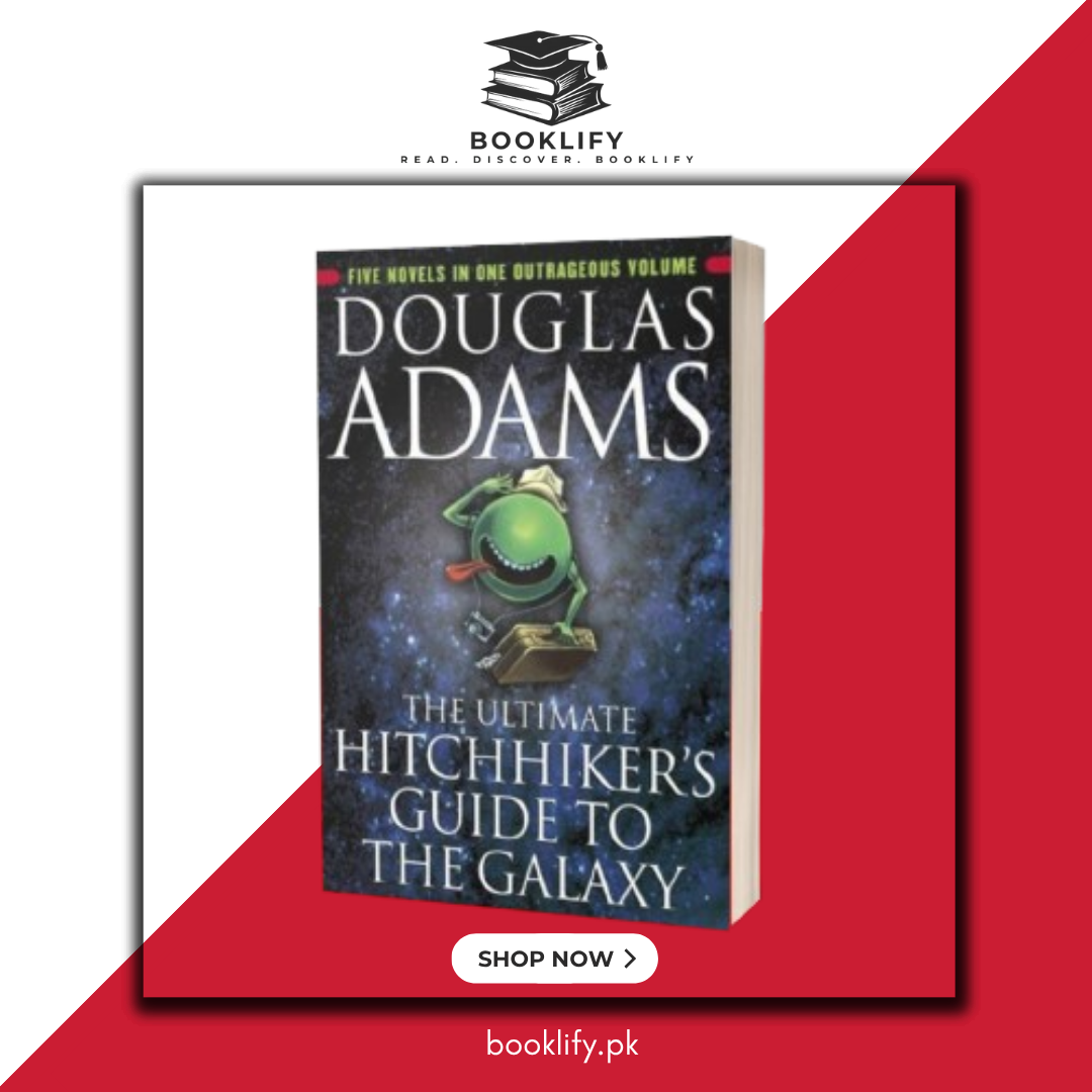 The Hitchhiker's Guide to the Galaxy by Douglas Adams (Premium Quality) Book A Book