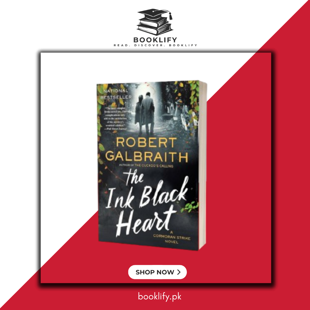 The Ink Black Heart by Robert Galbraith (Premium Quality) Book A Book