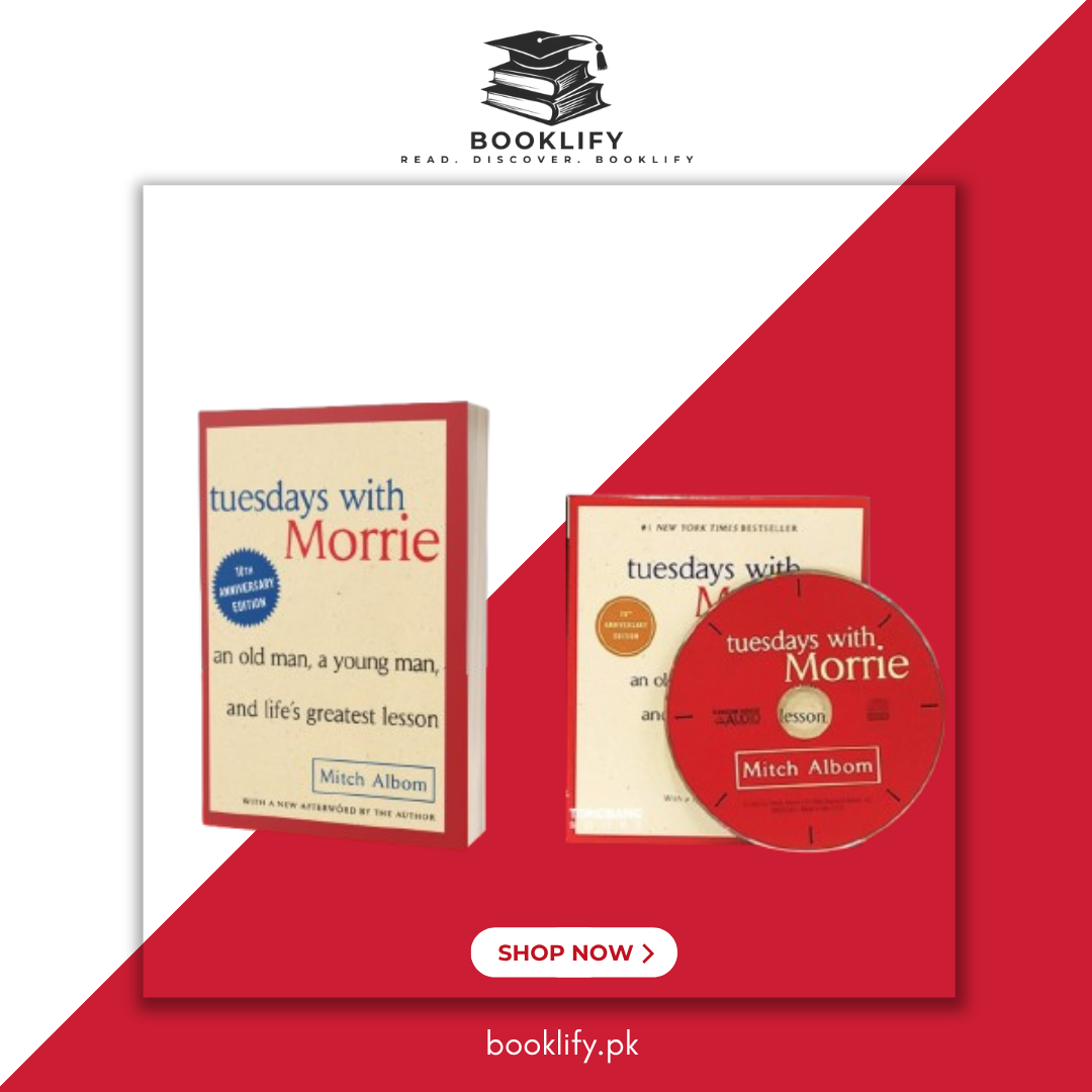 Tuesday with Morrie by Mitch Albom with CD (Original) (Limited Edition) Book A Book