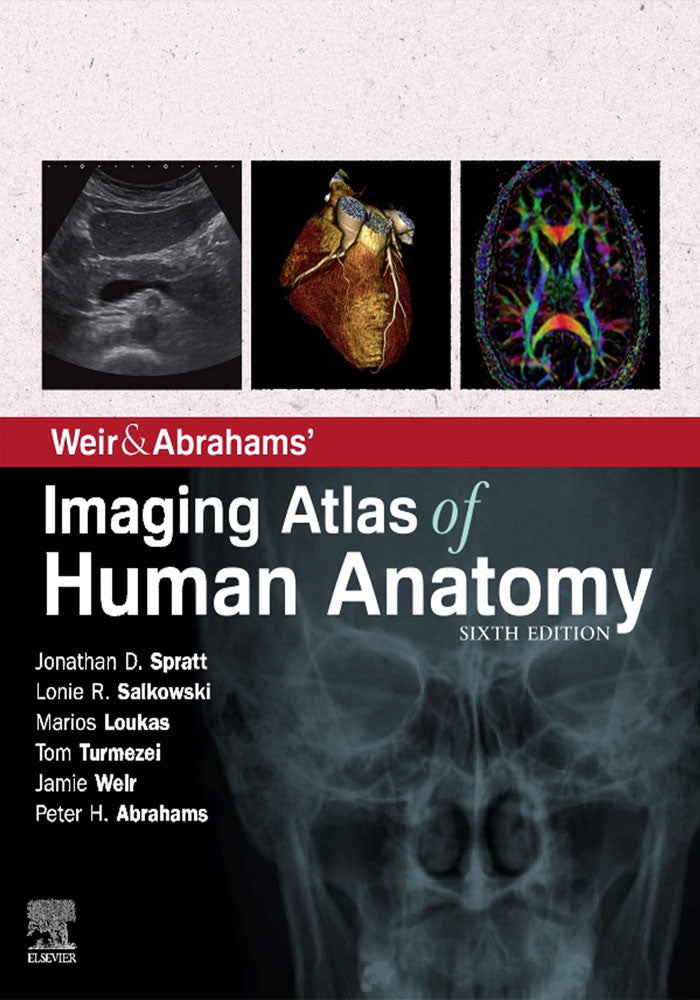 Weir & Abrahams' Imaging Atlas of Human Anatomy Book A Book Medical