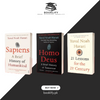 Yuval Noah Harari Collection 3 Books Set (Sapiens A Brief History of Humankind, Homo Deus A Brief History of Tomorrow, 21 Lessons for the 21st Century) Book A Book