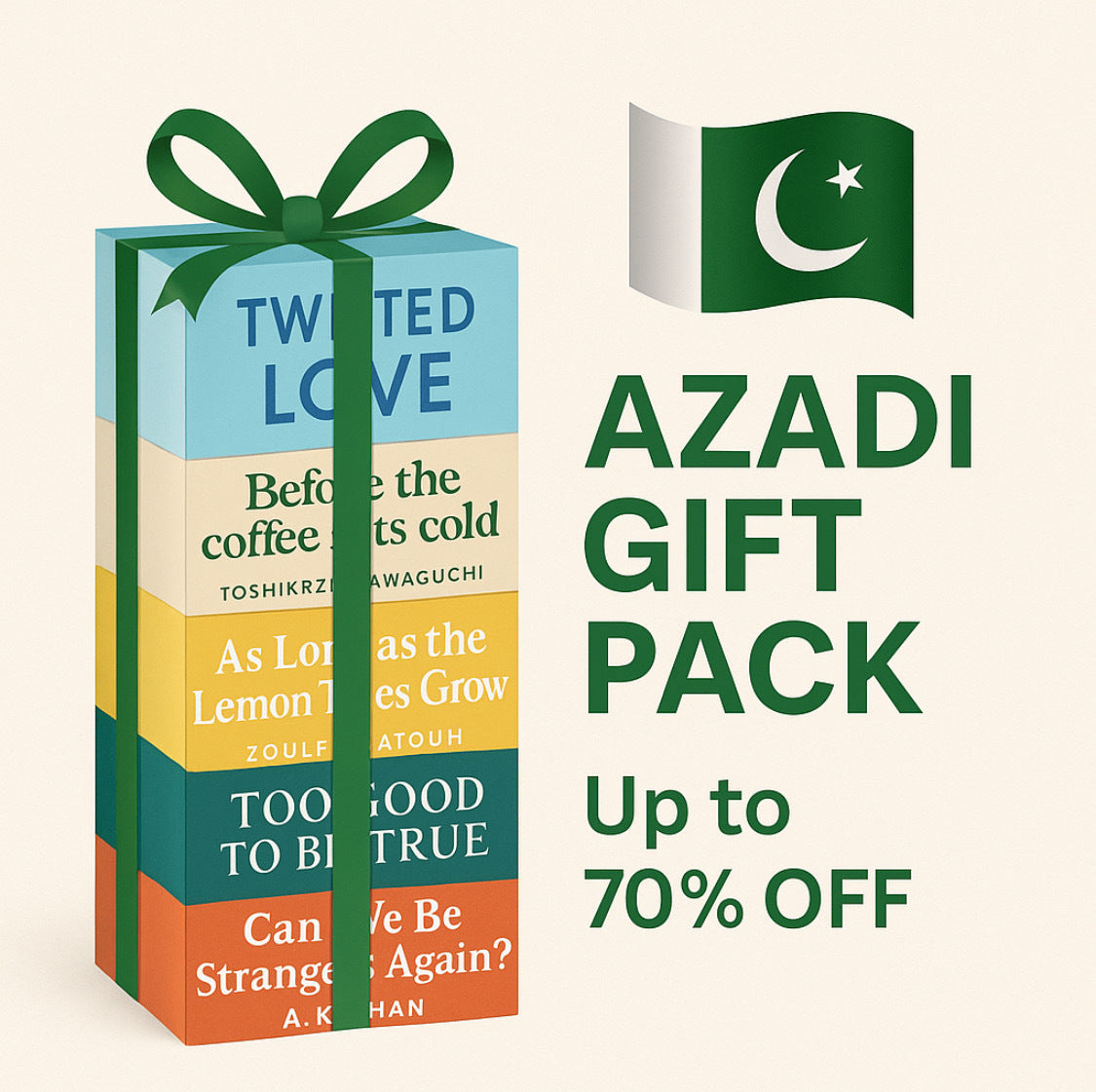 Azadi Book Box – 5 Must-Reads for Every Pakistani (Set of 5 Books) Booklify
