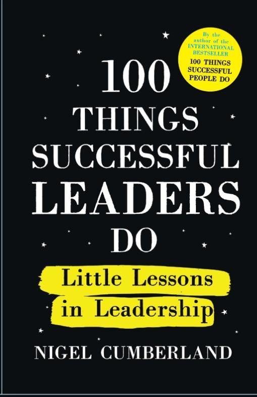 The Things Successful Leaders Do by Nigel Cumberland Book A Book