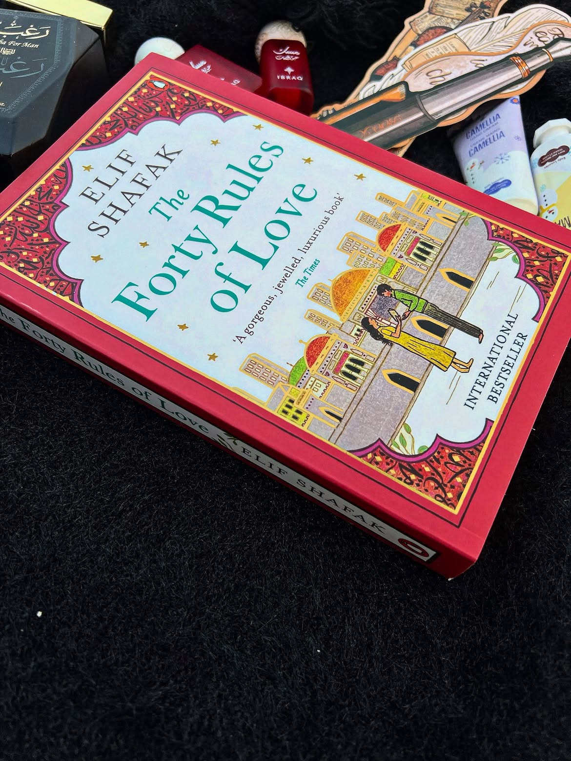The Forty Rules of Love by Elif Shafak - cover angle