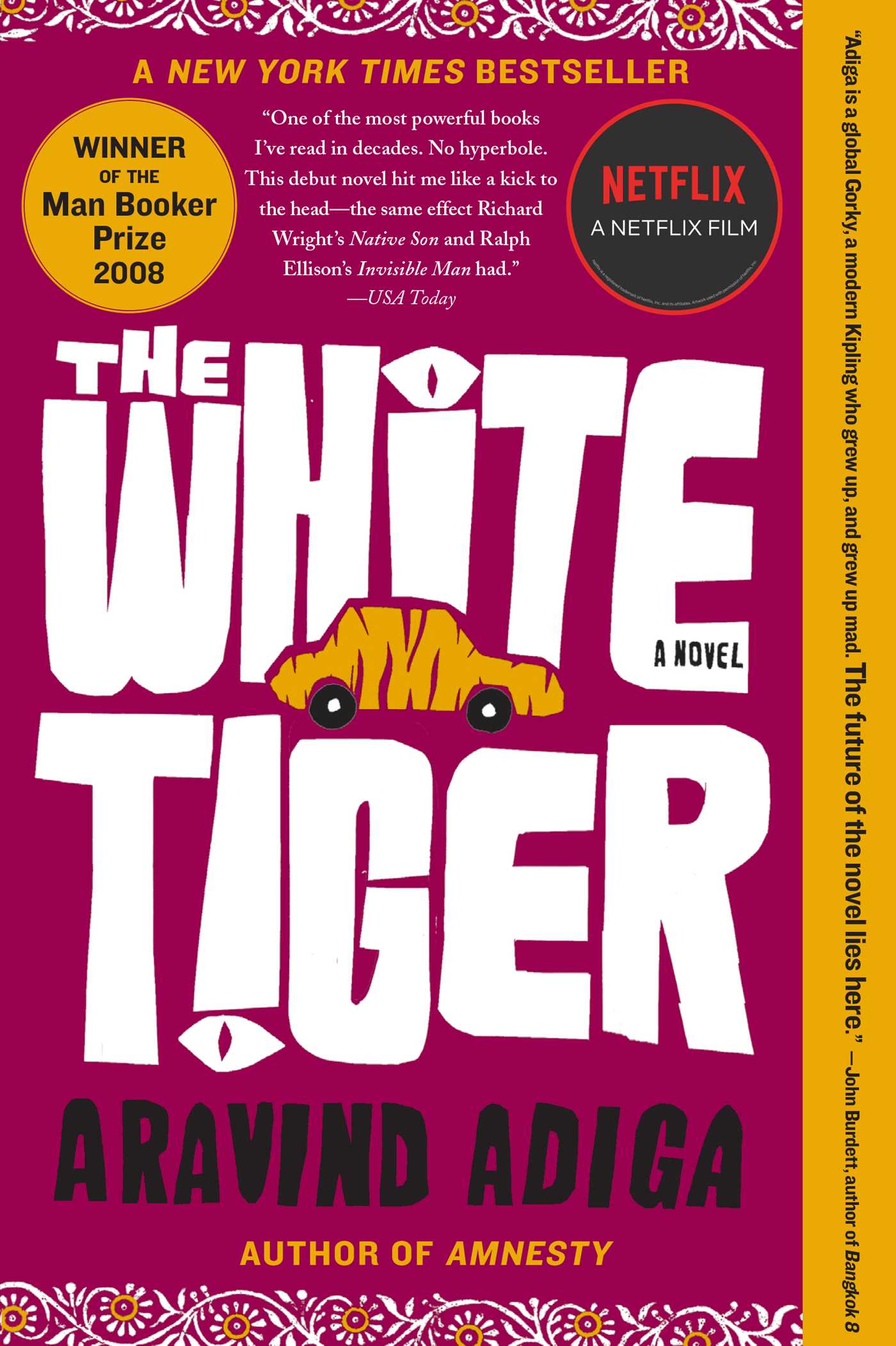 The White Tiger by Aravind Adiga Book A Book